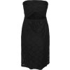 Krajkové šaty Urban Classics z pevného nylonu (Barva černá, Velikost L)