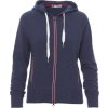 Lehká dámská mikina Freestyle s kontrastním zipem (Velikost S, Barva modrý denim)
