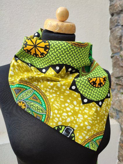 Šátek - zelený design