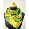 Šátek - zelený design