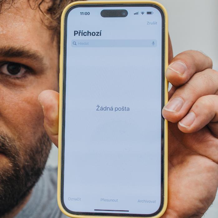 Žádný e-mail o objednávce