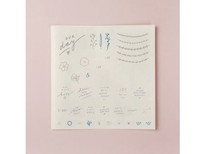 1891 svatebni samolepky anglicke