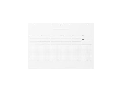 1546 tydenni planovac a4 planoo