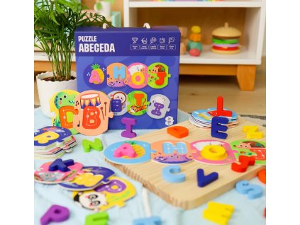 2v1 Vkládací Abeceda , puzzle