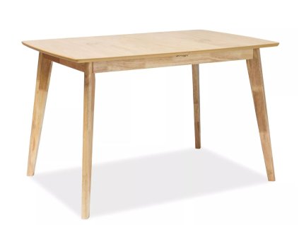 Rozkládací jídelní stůl BRANDO 120(160)x80 s deskou v dekoru dub