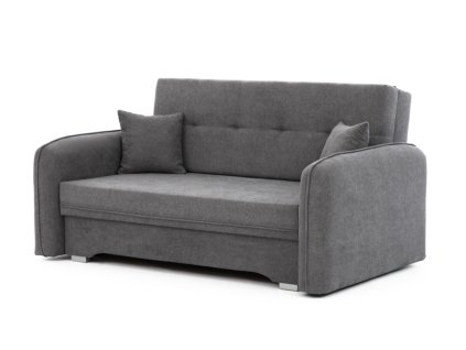 Rozkládací trojmístná pohovka LAINE šedá s moderním designem