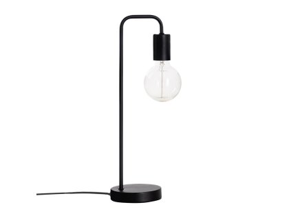 Černá stolní lampa KELI