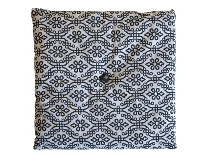 Bílý podsedák RUNE s elegantním vzorem - více velikostí