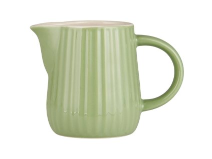 Zelený keramický džbánek MYNTE WASABI 200 ml pro stylové servírování