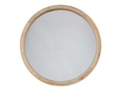 Nástěnné kulaté zrcadlo MIRALIA Ø 50 cm – stylový doplněk