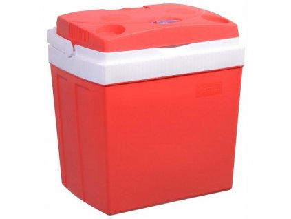 138238 autochladnicka s ohrevom cervena 30l