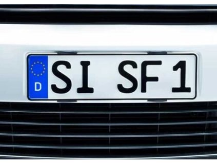 137380 podlozky bezramcekove pod spz 2 ks