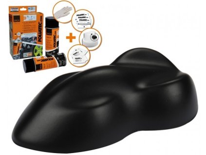 105055 foliatec tekuta guma cierna matna 2x400ml