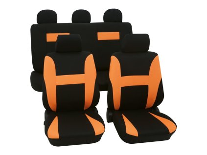 125326 autopotahy neon oranzove 11 dielov