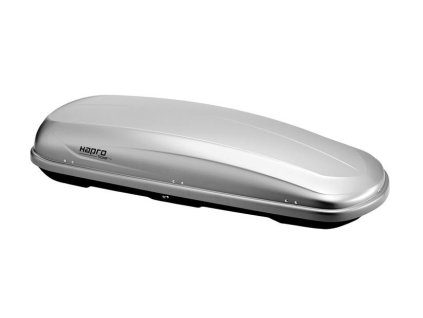 117838 autobox na strechu hapro traxer 8 6 silver grey