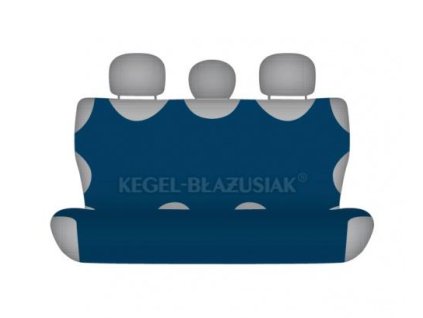 124492 autotricka na zadne sedacky z bavlny modre tmave