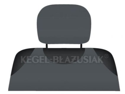 124504 potah na opierku hlavy tmavo sedy 2 ks