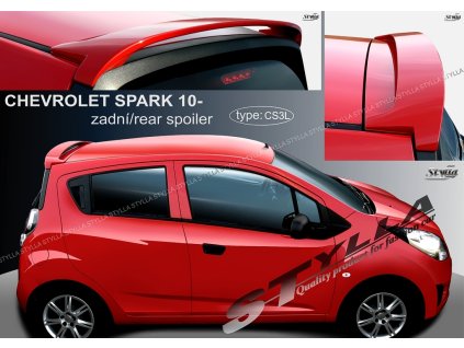 117421 spojler dveri horny stylla chevrolet spark 2010 2015