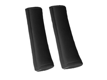 138190 ochranne navleky na bezpecnostne pasy cierne 2 ks