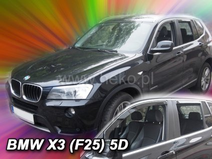 117553 deflektory bmw x3 f25 2010 2017 zadne