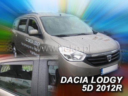 112651 deflektory dacia lodgy od 2012 zadne