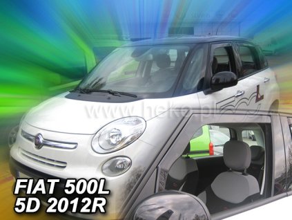 112957 deflektory fiat 500l od 2012 predne