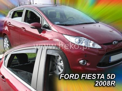 97711 deflektory ford fiesta 5 dveri 2008 2017 zadne