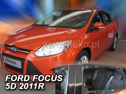 109858 deflektory ford focus htb sedan 2011 2018 zadne
