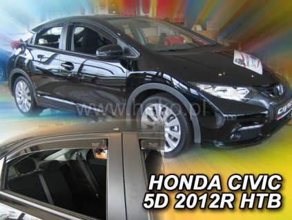 112540 deflektory honda civic htb 2012 2016 zadne