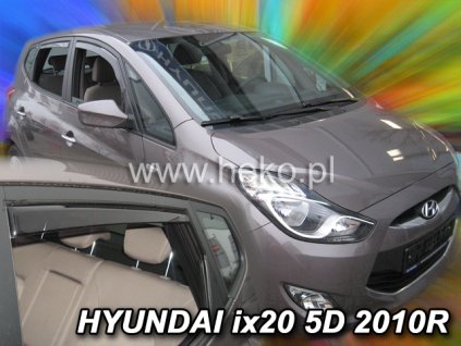 110806 deflektory hyundai ix20 od 2010 zadne