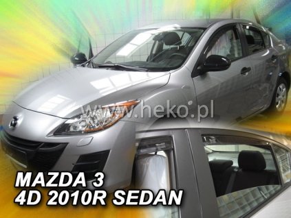 97957 deflektory mazda 3 sedan 2009 2013 zadne
