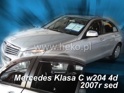 98149 deflektory mercedes c w204 sedan 2007 2014 zadne