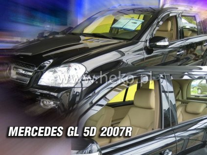 98140 deflektory mercedes gl x164 2007 2012 predne