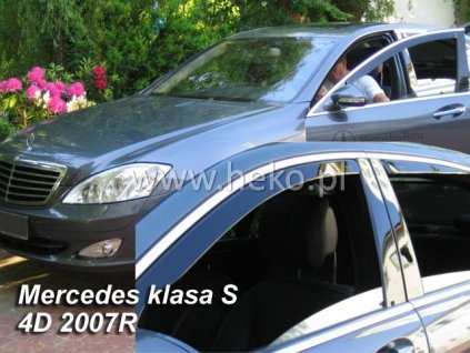 98296 deflektory mercedes s w221 2005 2013 zadne