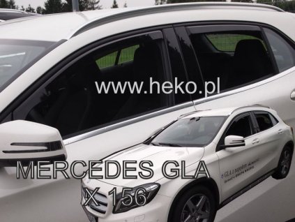 125638 deflektory mercedes gla x156 2013 2020 zadne