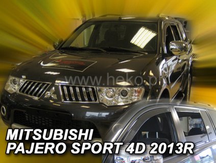 101113 deflektory mitsubishi pajero sport od 2012 zadne