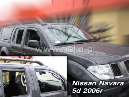 97750 deflektory nissan navara 2005 2014 predne