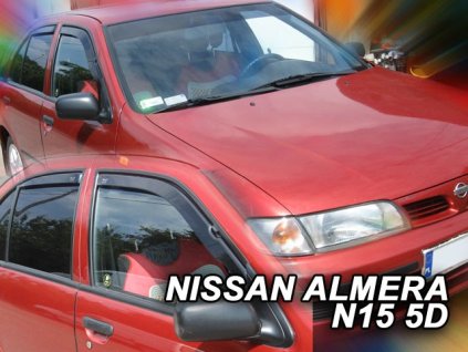 95404 deflektory nissan almera 4 5 dveri 1995 2000 zadne
