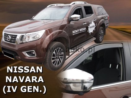 124087 deflektory nissan navara od 2014 predne