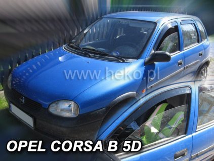 95653 deflektory opel corsa b 5 dveri 1993 2000 predne