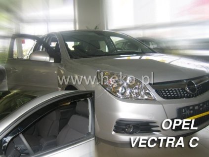 100954 deflektory opel vectra c 2002 2008 predne