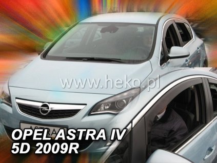 103612 deflektory opel astra j 2009 2015 predne
