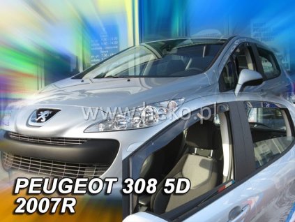 98263 deflektory peugeot 308 htb 2007 2013 zadne