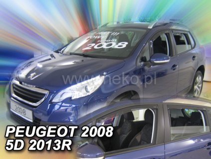 114580 deflektory peugeot 2008 2013 2019 zadne