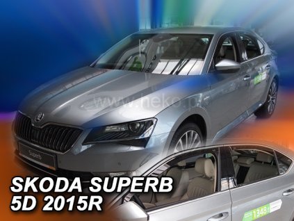 122719 deflektory skoda superb iii sedan od 2015 zadne