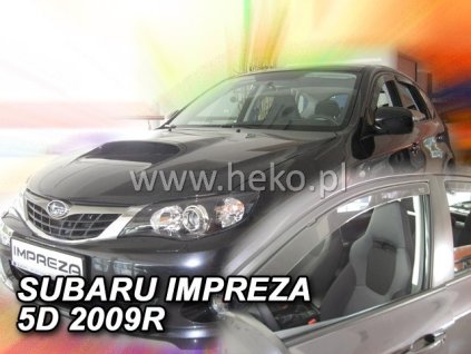 104944 deflektory subaru impreza 2007 2011 predne
