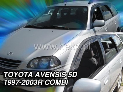 101809 deflektory toyota avensis combi 1999 2003 zadne