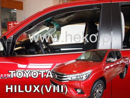 125869 deflektory toyota hilux 4 dvere od 2015 predne