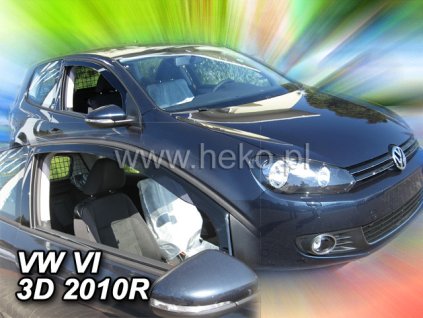 104950 deflektory vw golf vi 3 dvere 2008 2012 predne