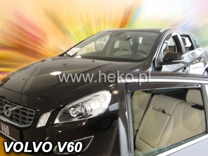 95698 deflektory volvo v60 2010 2018 zadne